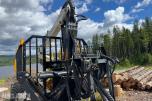 2025 Timber Trailer TR-140 - Lastebærer med kran, radio / fjernkontroll