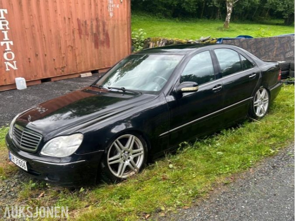2001 Mercedes-Benz S-Klasse Reparasjonsobjekt S 320 CDI 3.2 197hk *ingen minstepris*