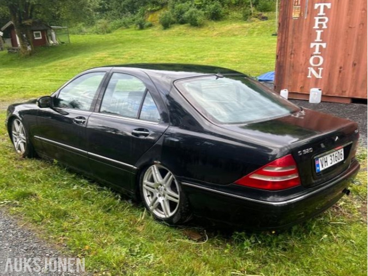 2001 Mercedes-Benz S-Klasse Reparasjonsobjekt S 320 CDI 3.2 197hk *ingen minstepris*