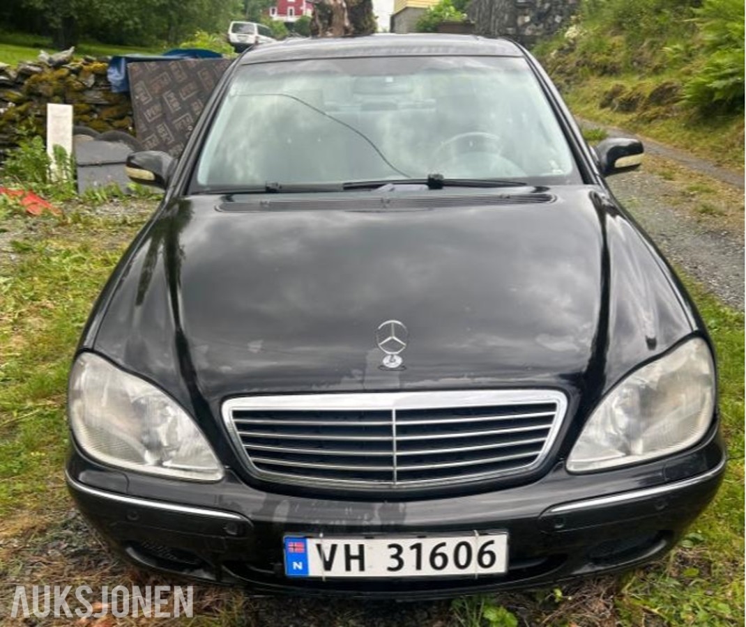 2001 Mercedes-Benz S-Klasse Reparasjonsobjekt S 320 CDI 3.2 197hk *ingen minstepris*