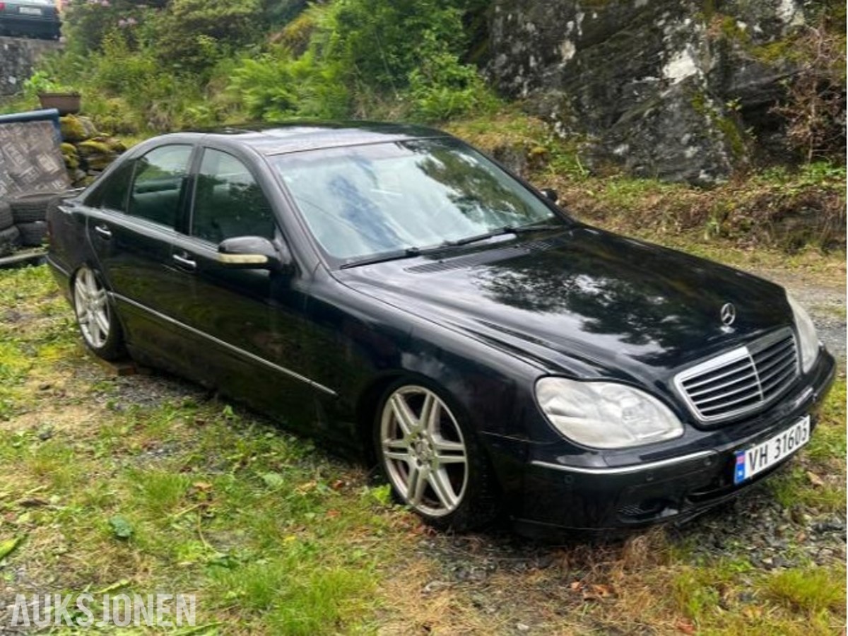 2001 Mercedes-Benz S-Klasse Reparasjonsobjekt S 320 CDI 3.2 197hk *ingen minstepris*