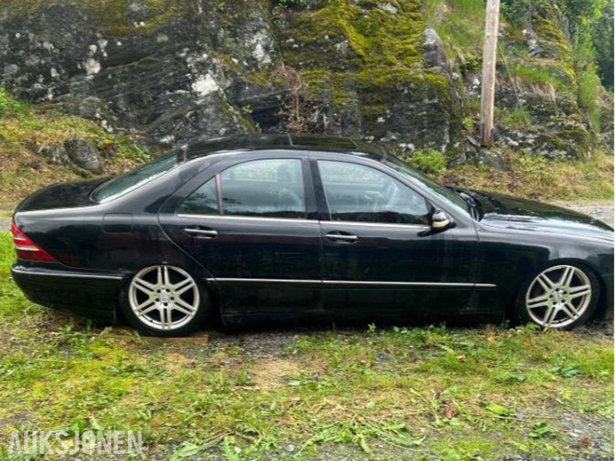 2001 Mercedes-Benz S-Klasse Reparasjonsobjekt S 320 CDI 3.2 197hk *ingen minstepris*