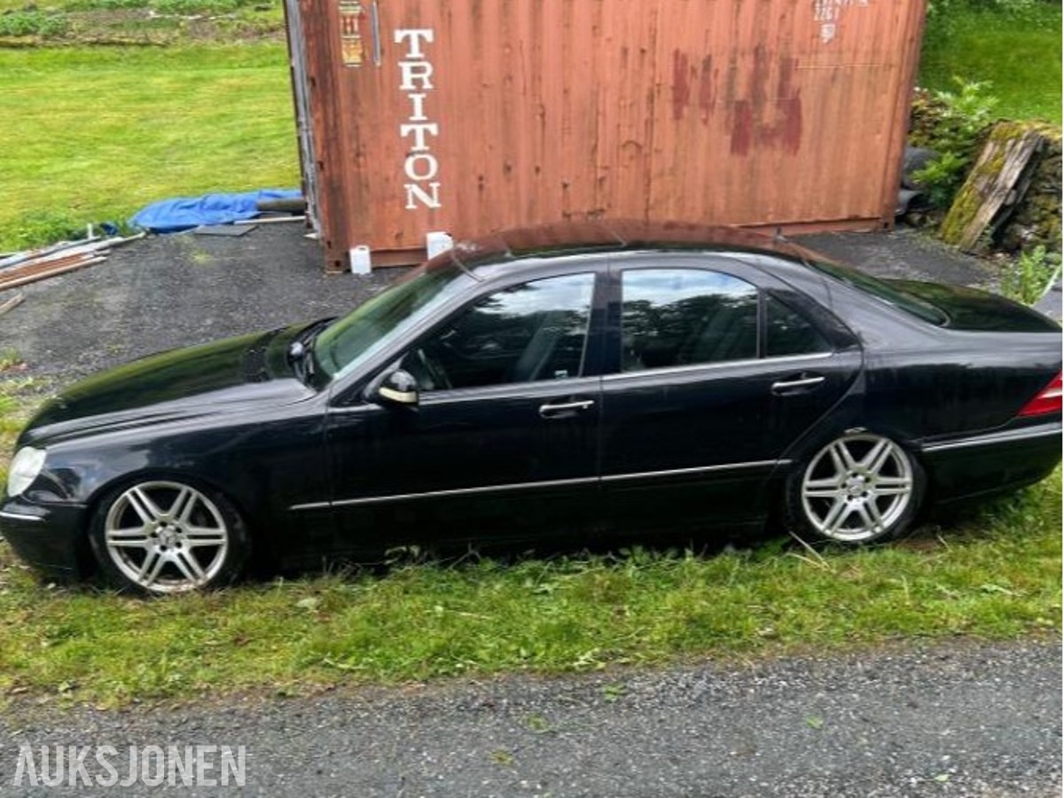 2001 Mercedes-Benz S-Klasse Reparasjonsobjekt S 320 CDI 3.2 197hk *ingen minstepris*