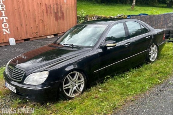 2001 Mercedes-Benz S-Klasse Reparasjonsobjekt S 320 CDI 3.2 197hk *ingen minstepris*