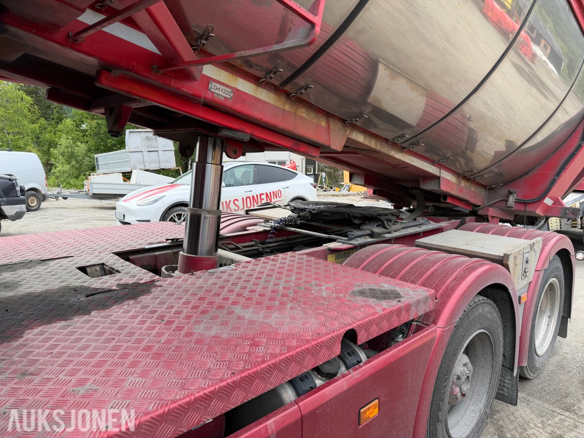 2021 Scania R500 Trekkvogn med asfaltbalje - Istrail Dumperkjerre 