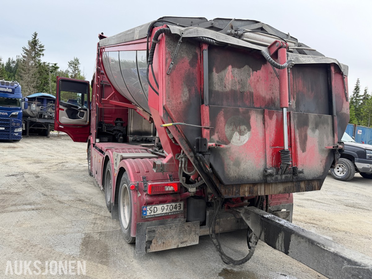 2021 Scania R500 Trekkvogn med asfaltbalje - Istrail Dumperkjerre 
