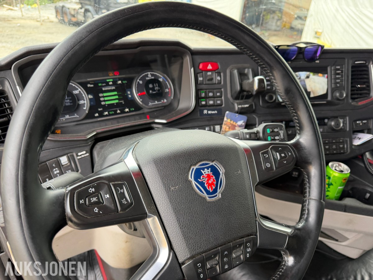 2021 Scania R500 Trekkvogn med asfaltbalje - Istrail Dumperkjerre 