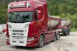 2021 Scania R500 Trekkvogn med asfaltbalje - Istrail Dumperkjerre 