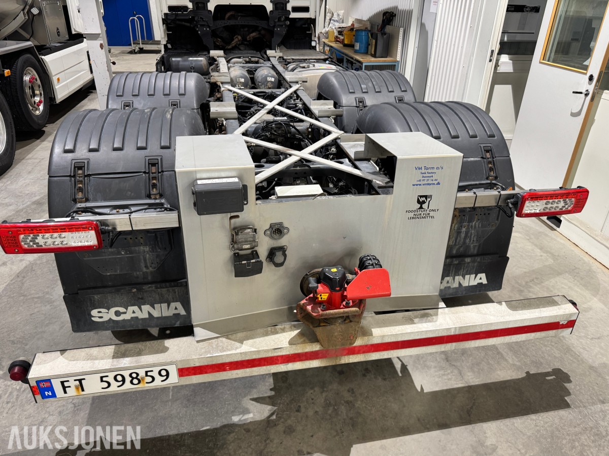 2018 Scania R 580 chassis