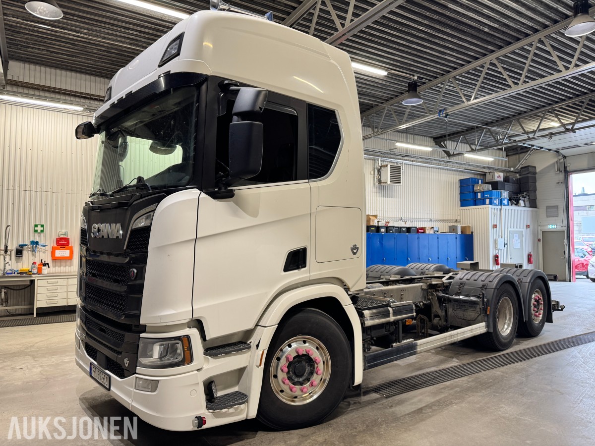 2018 Scania R 580 chassis