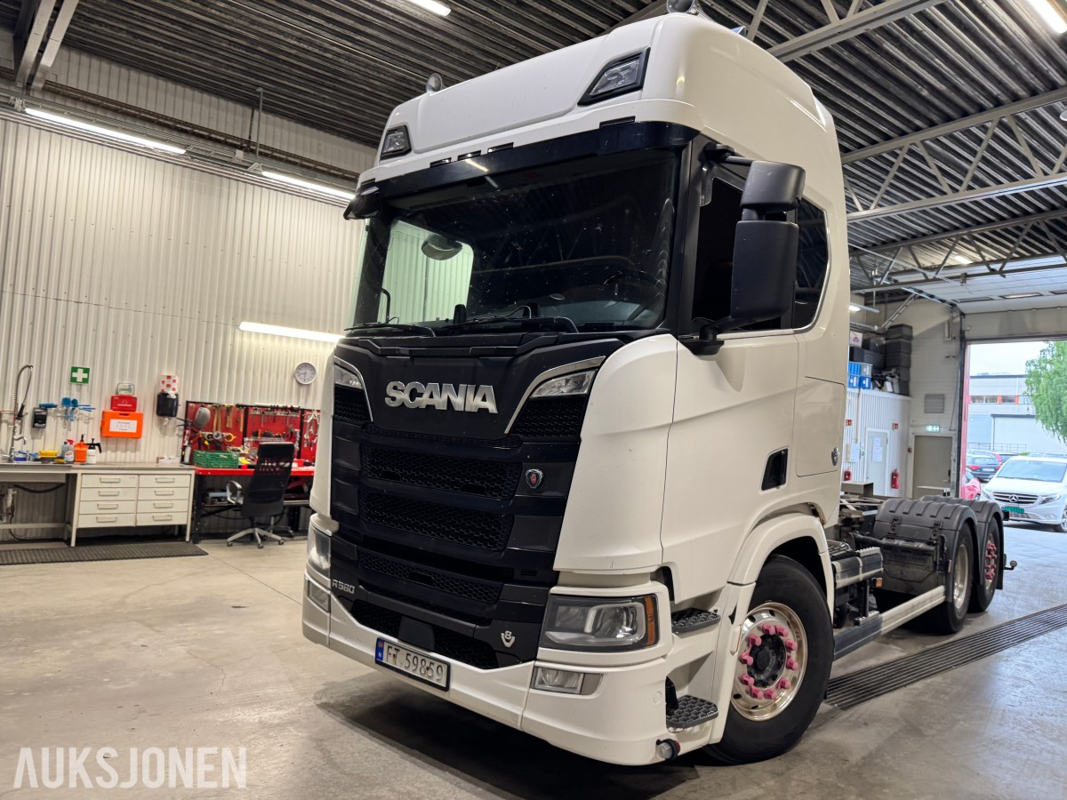 2018 Scania R 580 chassis