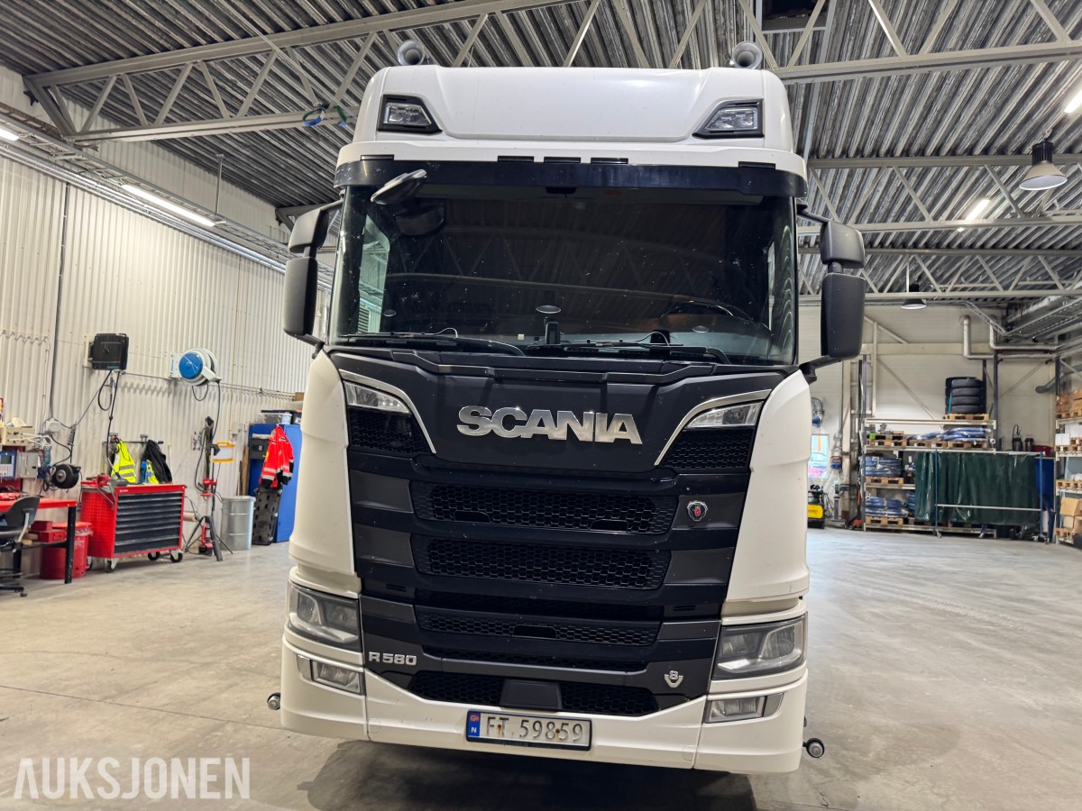 2018 Scania R 580 chassis