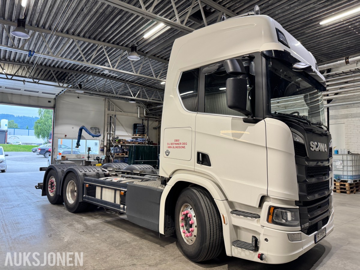 2018 Scania R 580 chassis
