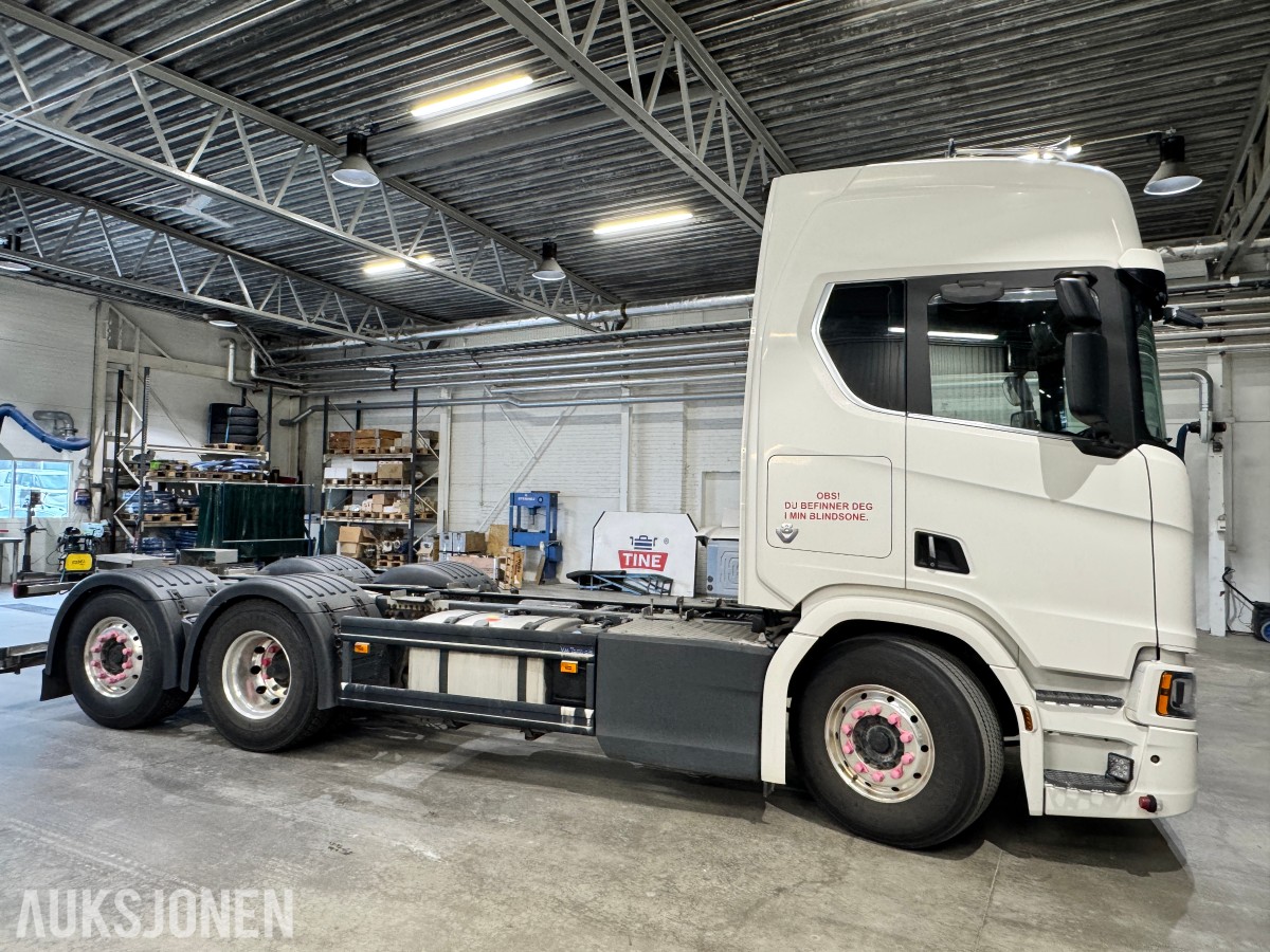 2018 Scania R 580 chassis