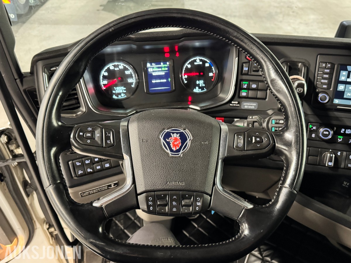 2018 Scania R 580 chassis