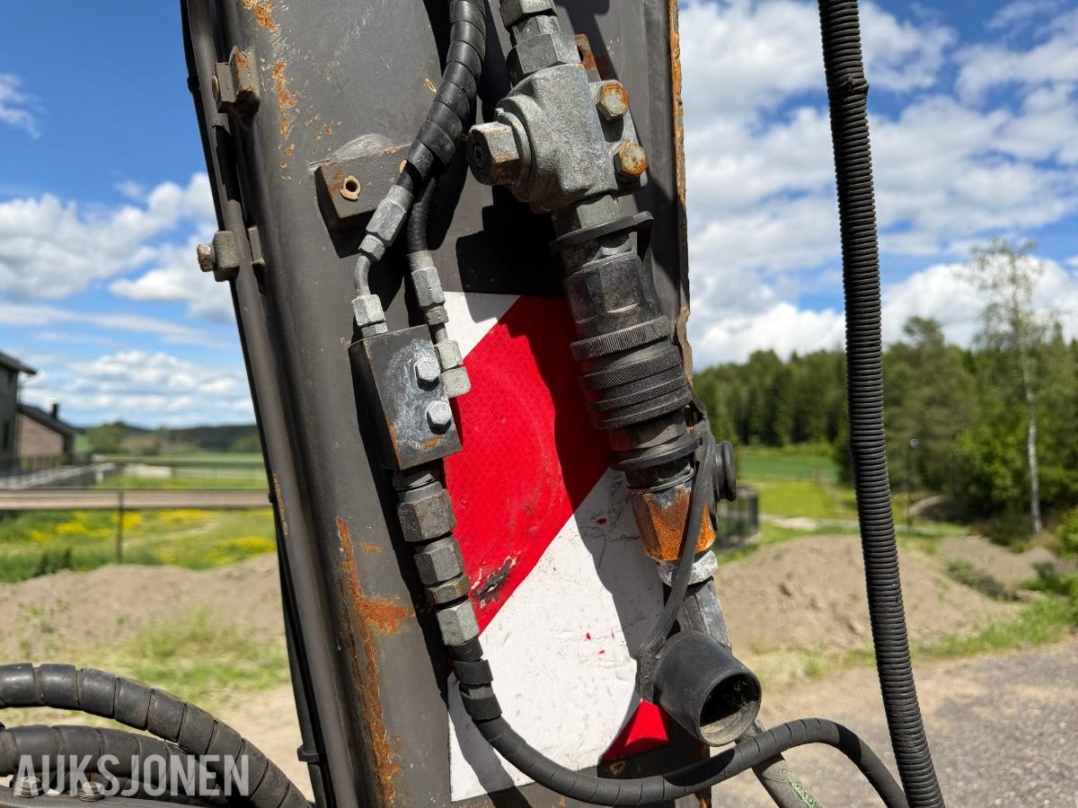 2019 Volvo ECR58D minigraver m/ Steelwrist X07 tiltrotator, S50 hurtigfeste, pusseskuff og graveskuff