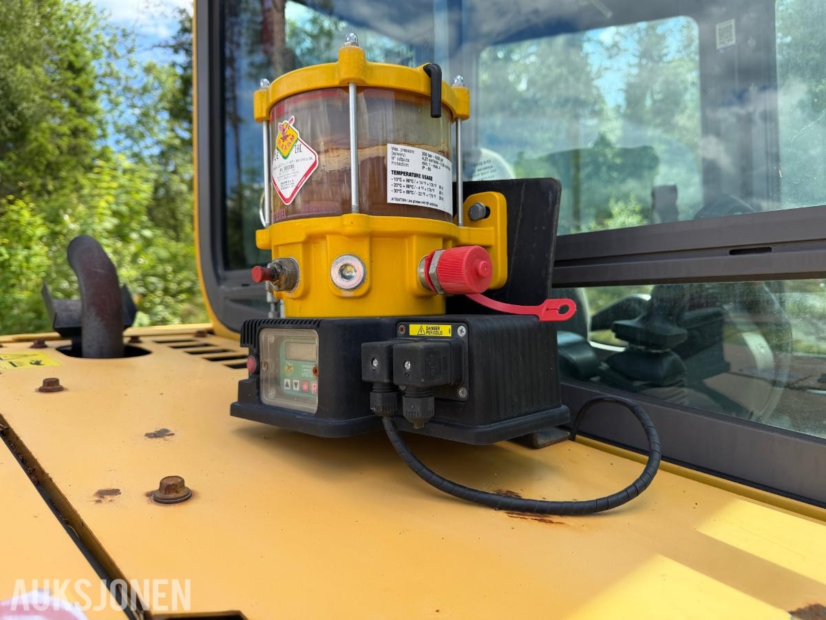 2019 Volvo ECR58D minigraver m/ Steelwrist X07 tiltrotator, S50 hurtigfeste, pusseskuff og graveskuff