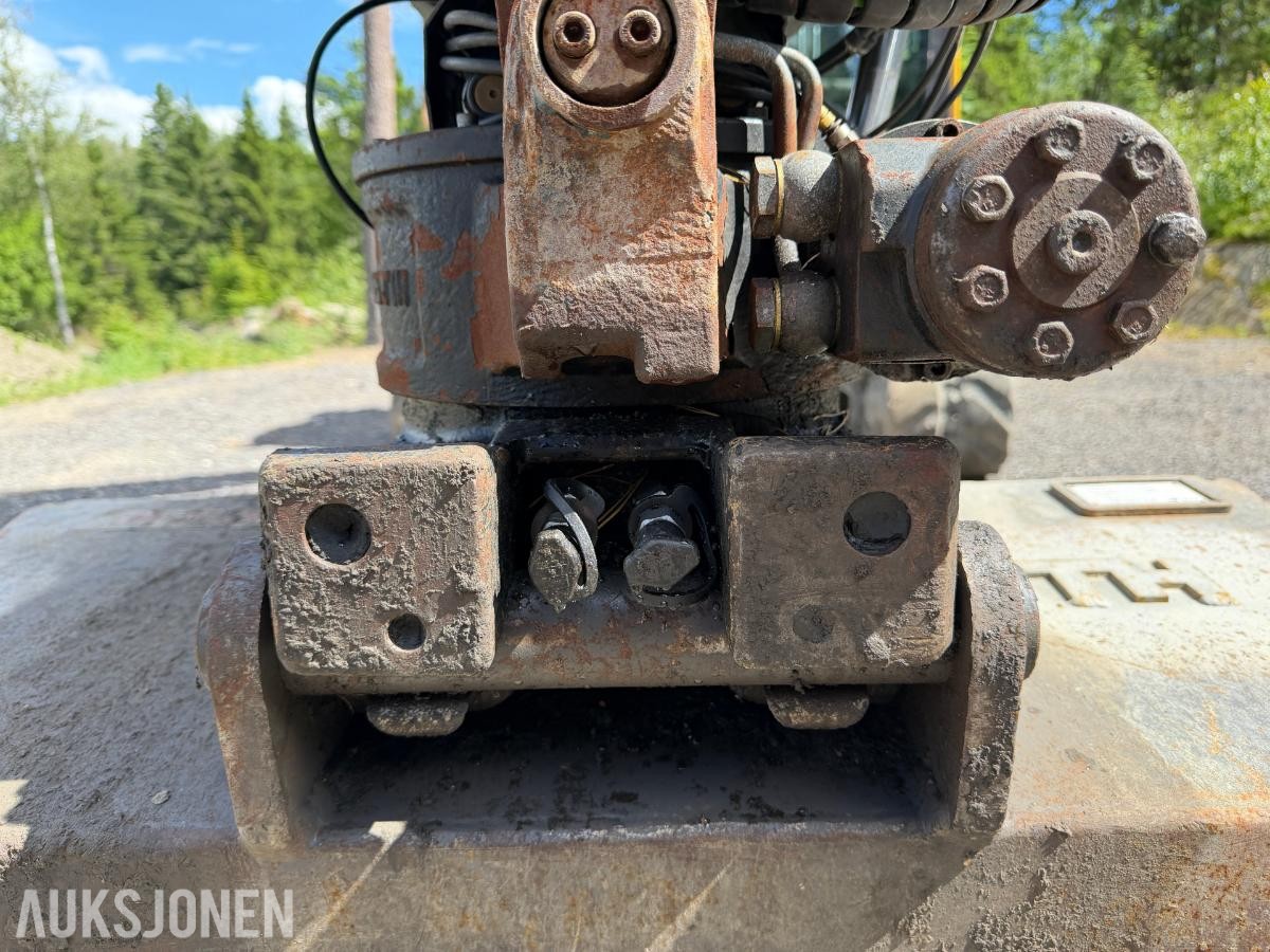 2019 Volvo ECR58D minigraver m/ Steelwrist X07 tiltrotator, S50 hurtigfeste, pusseskuff og graveskuff