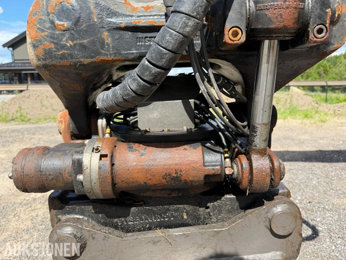 2019 Volvo ECR58D minigraver m/ Steelwrist X07 tiltrotator, S50 hurtigfeste, pusseskuff og graveskuff