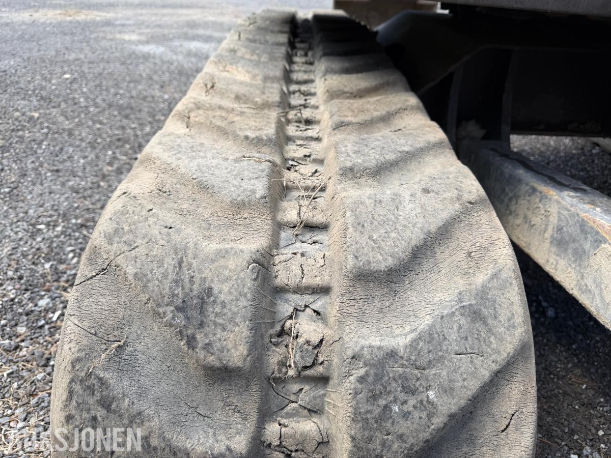 2019 Volvo ECR58D minigraver m/ Steelwrist X07 tiltrotator, S50 hurtigfeste, pusseskuff og graveskuff