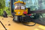2019 Volvo ECR58D minigraver m/ Steelwrist X07 tiltrotator, S50 hurtigfeste, pusseskuff og graveskuff