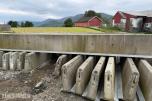 2021-2024 Deltabloc DB65S – 64 stk tungsikringsbarrierer – Totalt 384 meter