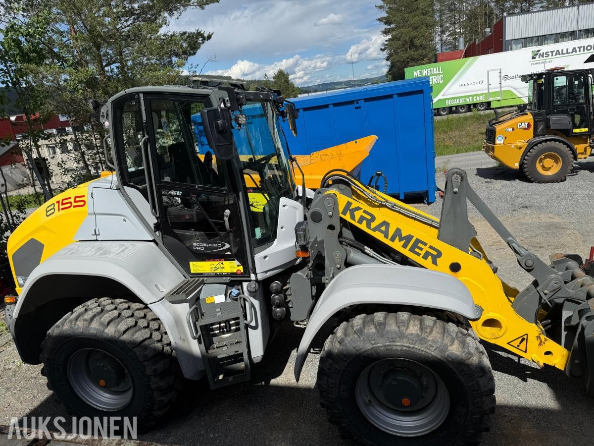 2019 KramerAllrad 8155 Hjullaster/Mutimaskin Kun 1400timer