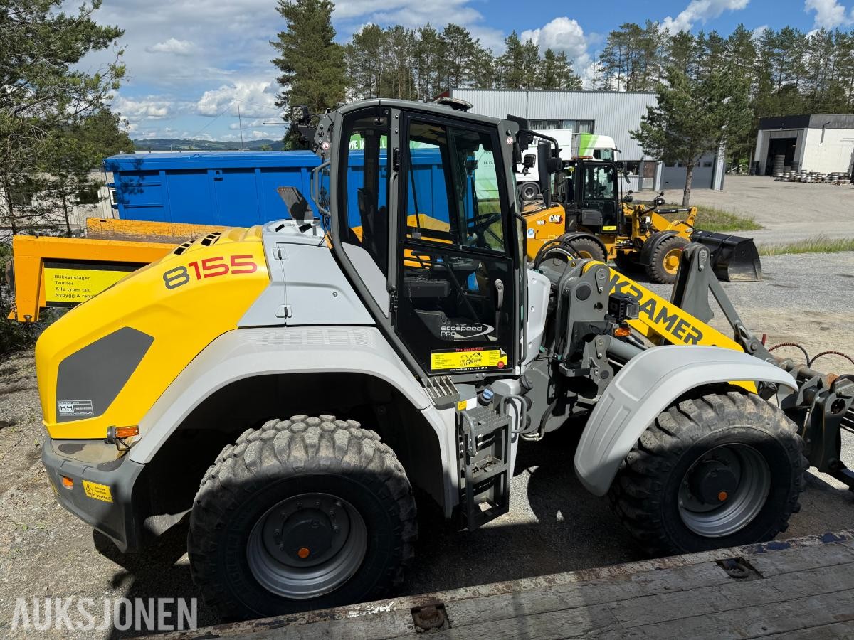 2019 KramerAllrad 8155 Hjullaster/Mutimaskin Kun 1400timer