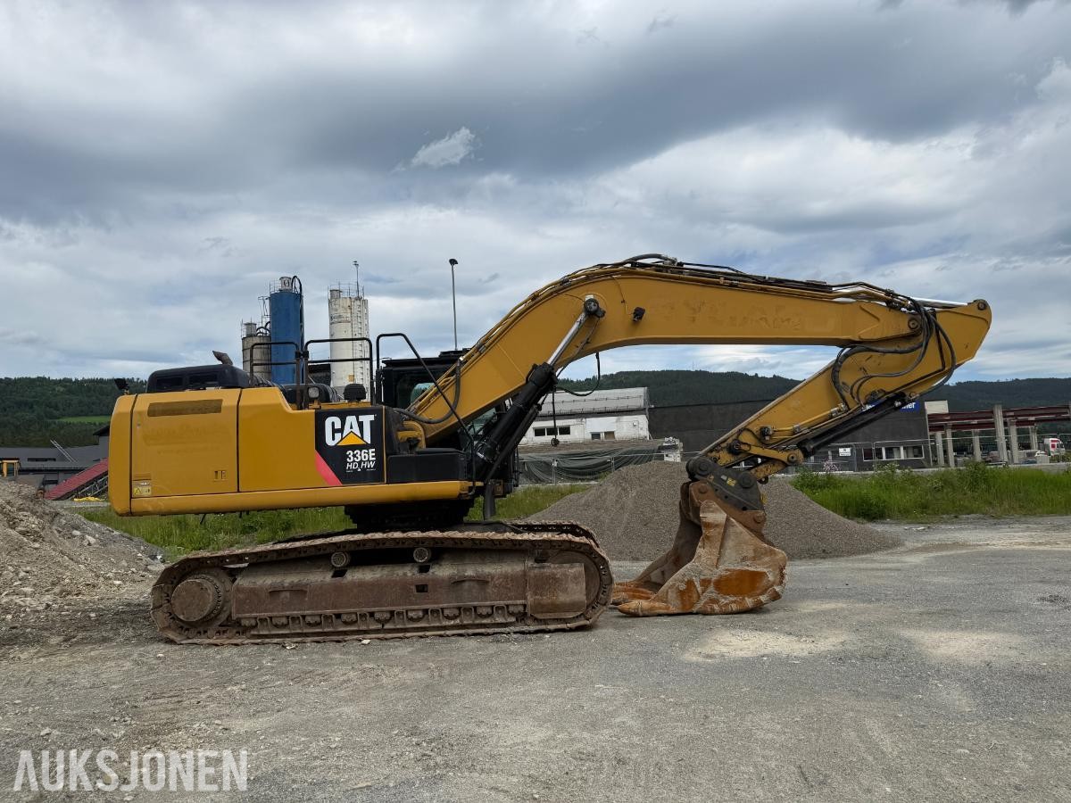 2014 Cat 336E Gravemaskin m/Sentralsmøring