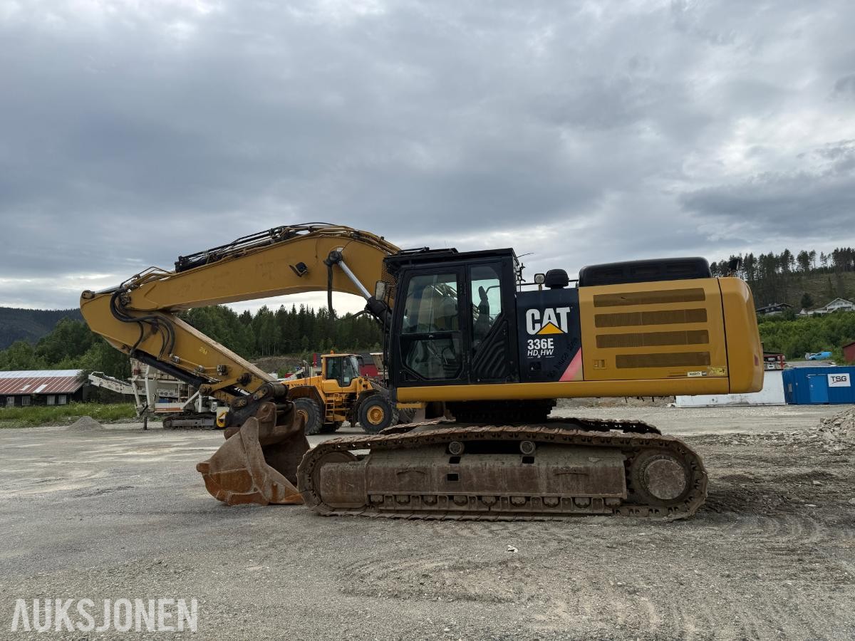 2014 Cat 336E Gravemaskin m/Sentralsmøring