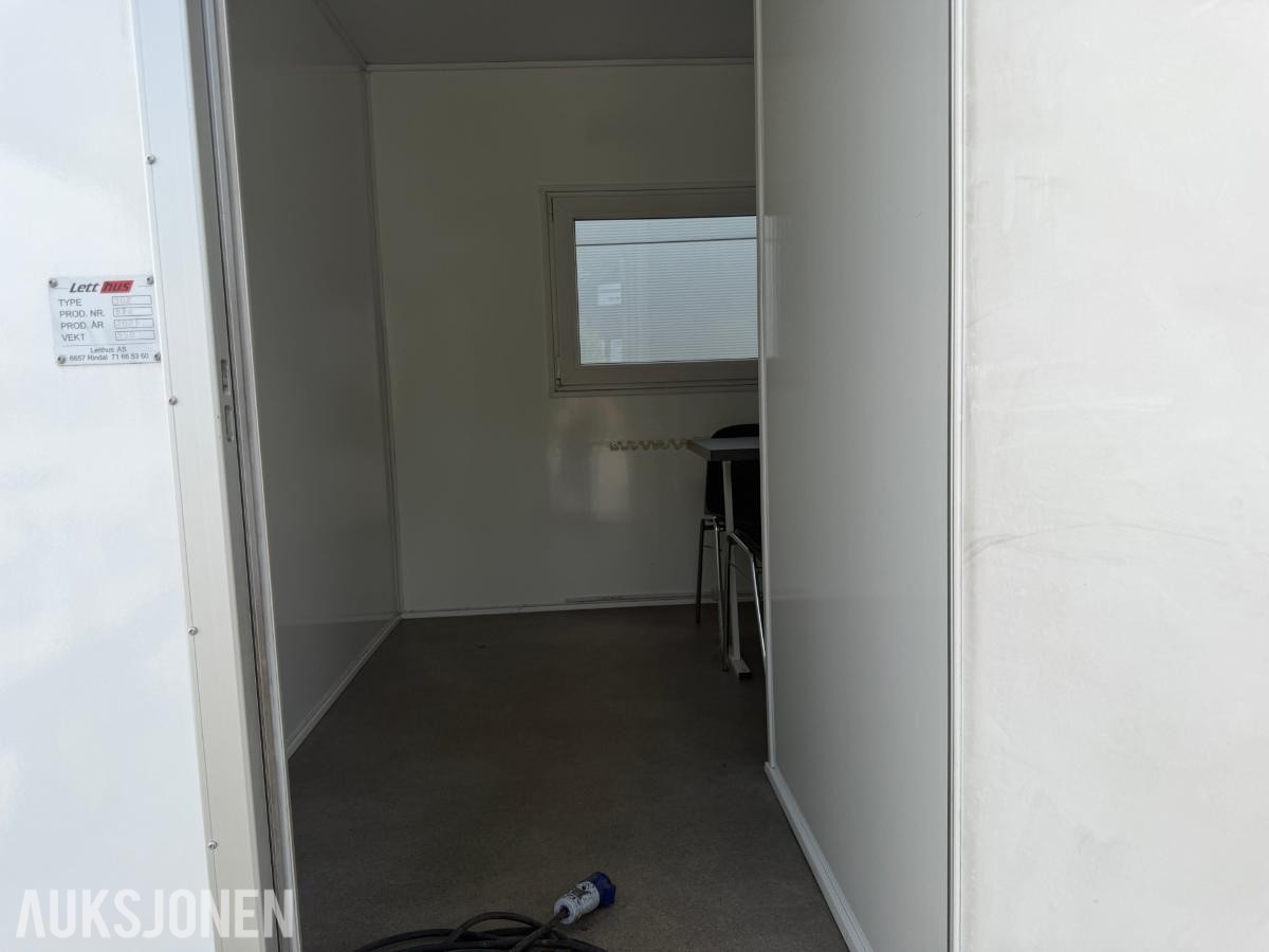 2021 Lett hus 302 mannskapsvogn med toalett - lite brukt