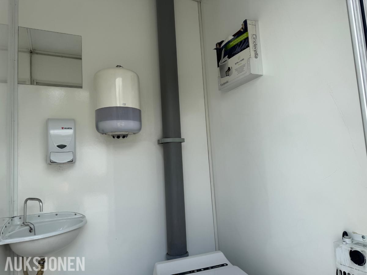 2021 Lett hus 302 mannskapsvogn med toalett - lite brukt