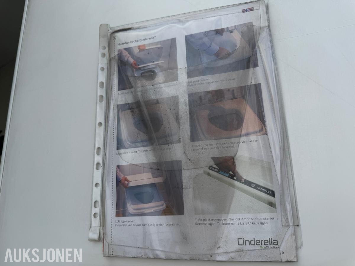 2021 Lett hus 302 mannskapsvogn med toalett - lite brukt