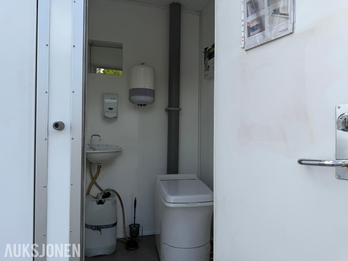 2021 Lett hus 302 mannskapsvogn med toalett - lite brukt