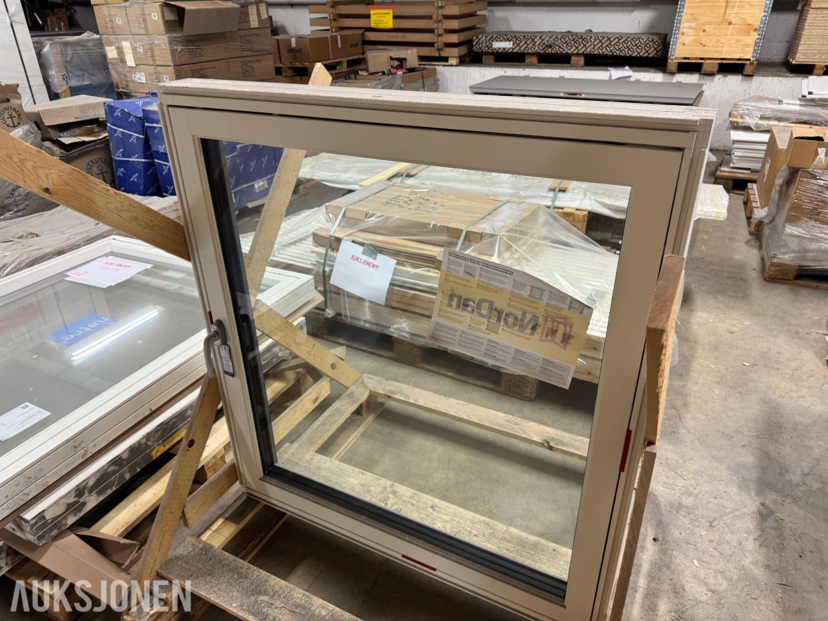 Nordan vindu 1088x1188 mm åpningsbart