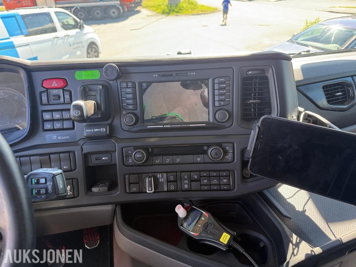 2023 Scania R590 XT Med He-Plan Fliskassehenger