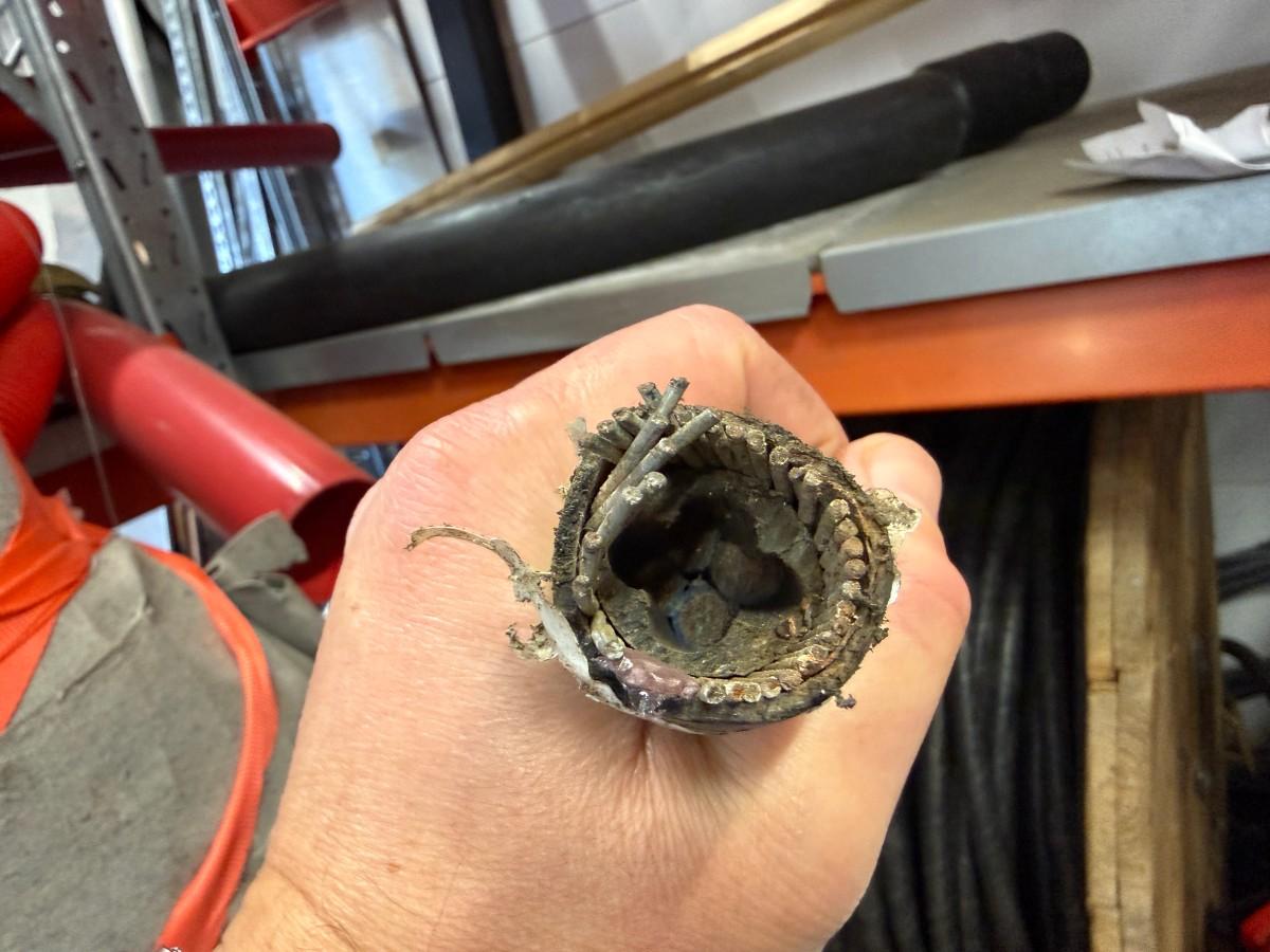 Ca 100 mtr Stålarmert kabel 4x25mm² ARMIGRON®-M UNFIRE RVhMAVh-K / RVhMVh-K