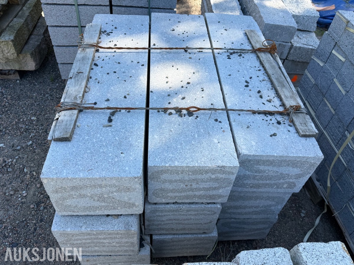 Granittblokker – 9 stk