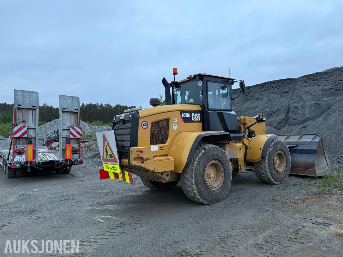 2016 Cat 938M Hjullaster m/Slagkraft klippeaggregat