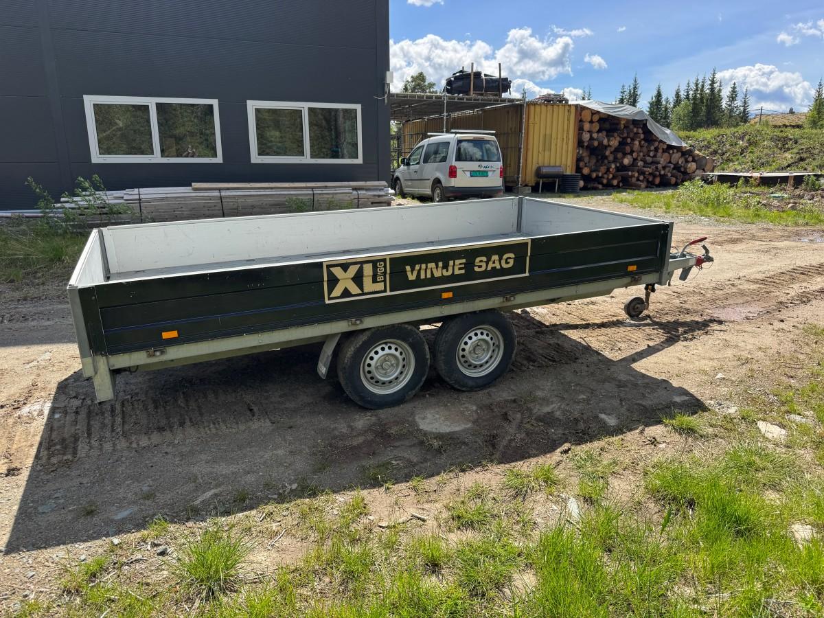 2020 Tysse planhenger 2.600 kg Nedfellbare karmer