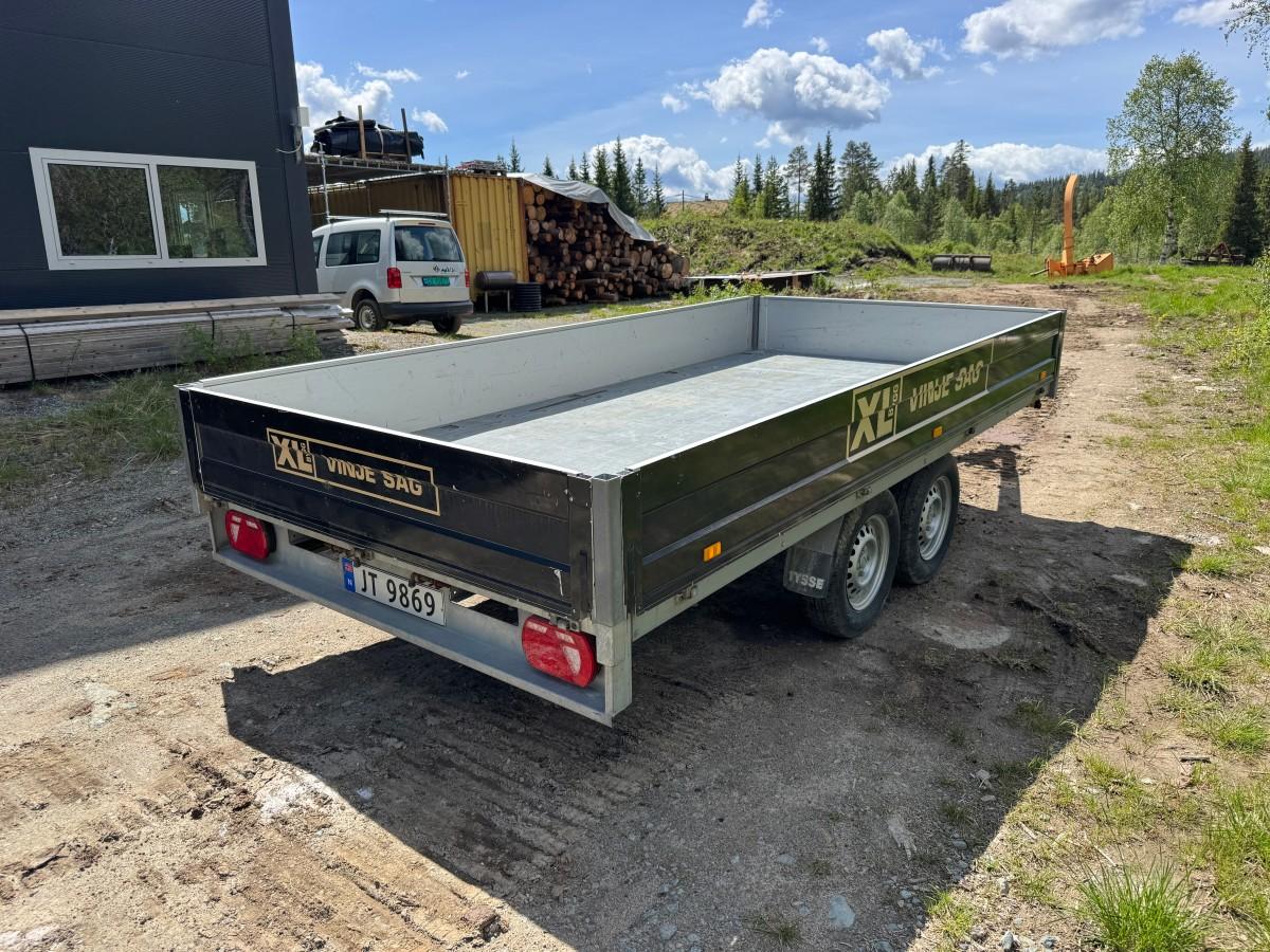 2020 Tysse planhenger 2.600 kg Nedfellbare karmer