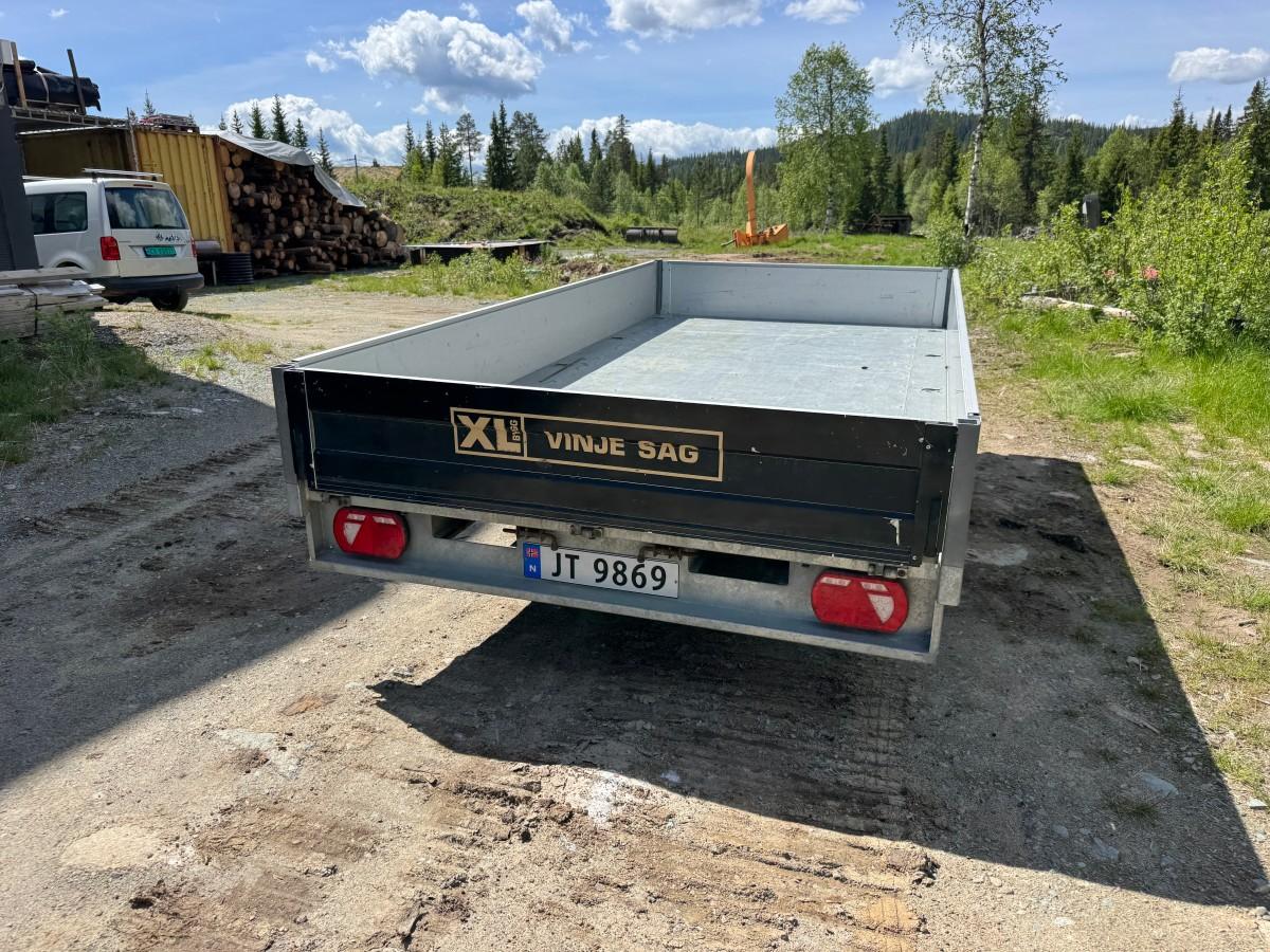 2020 Tysse planhenger 2.600 kg Nedfellbare karmer