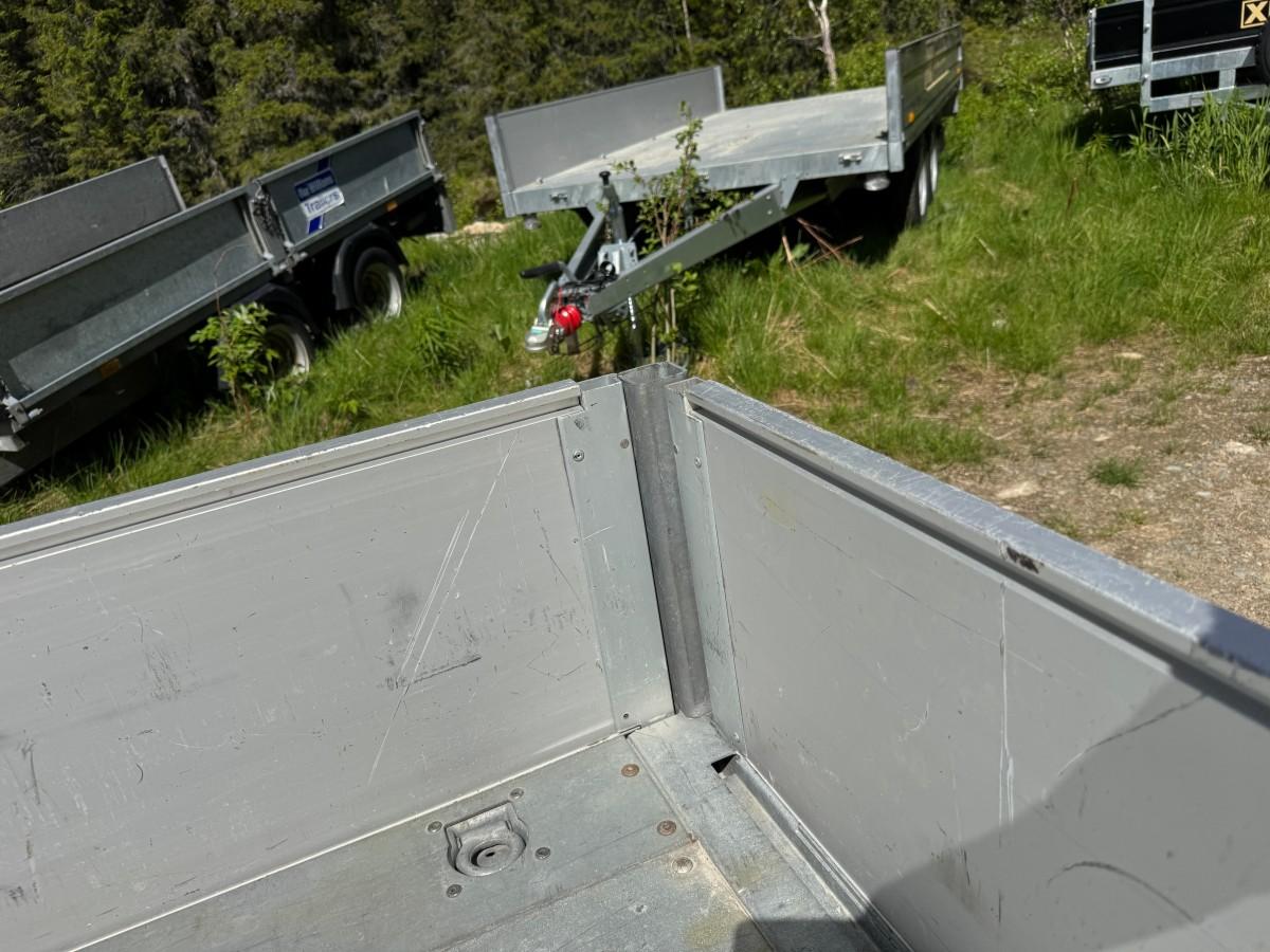 2020 Tysse planhenger 2.600 kg Nedfellbare karmer