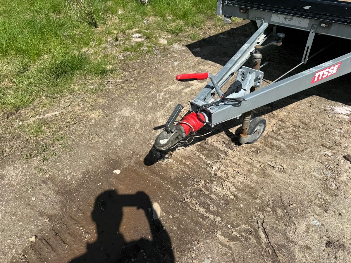 2020 Tysse planhenger 2.600 kg Nedfellbare karmer