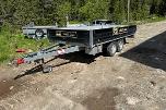 2020 Tysse planhenger 2.600 kg Nedfellbare karmer