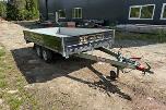 2020 Tysse planhenger 2.600 kg Nedfellbare karmer
