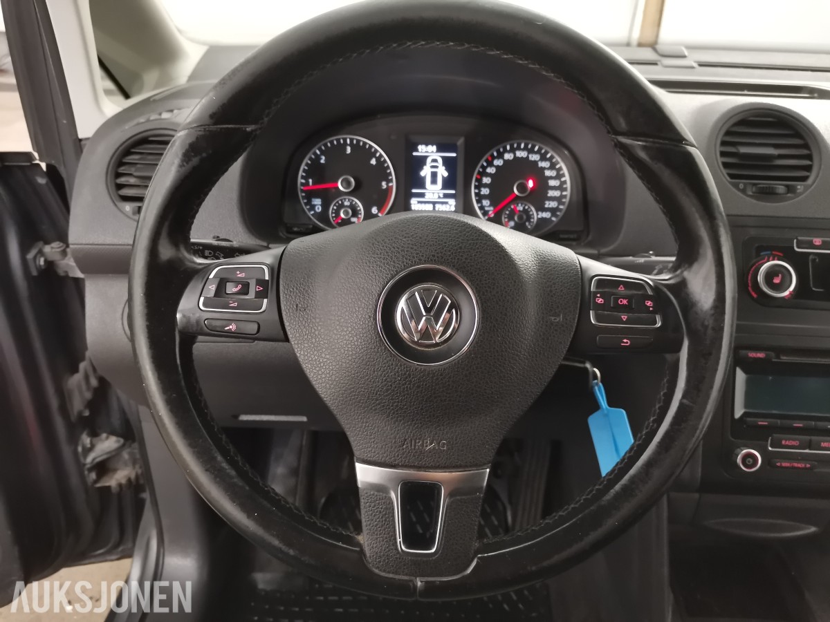 2014 Volkswagen CADDY *UTEN MINSTEPRIS* CADDY 1.6 TDI HENGERFESTE CRUISE KUNSTLÆR