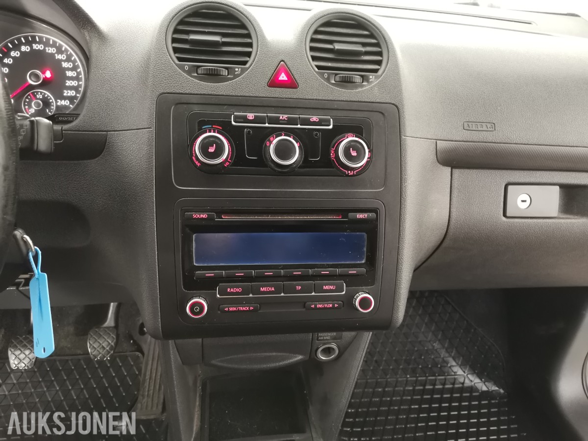 2014 Volkswagen CADDY *UTEN MINSTEPRIS* CADDY 1.6 TDI HENGERFESTE CRUISE KUNSTLÆR