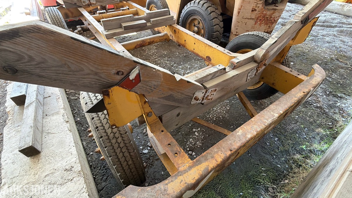 Opplagringshenger - Robust tralle for opplagring / lokal flytting