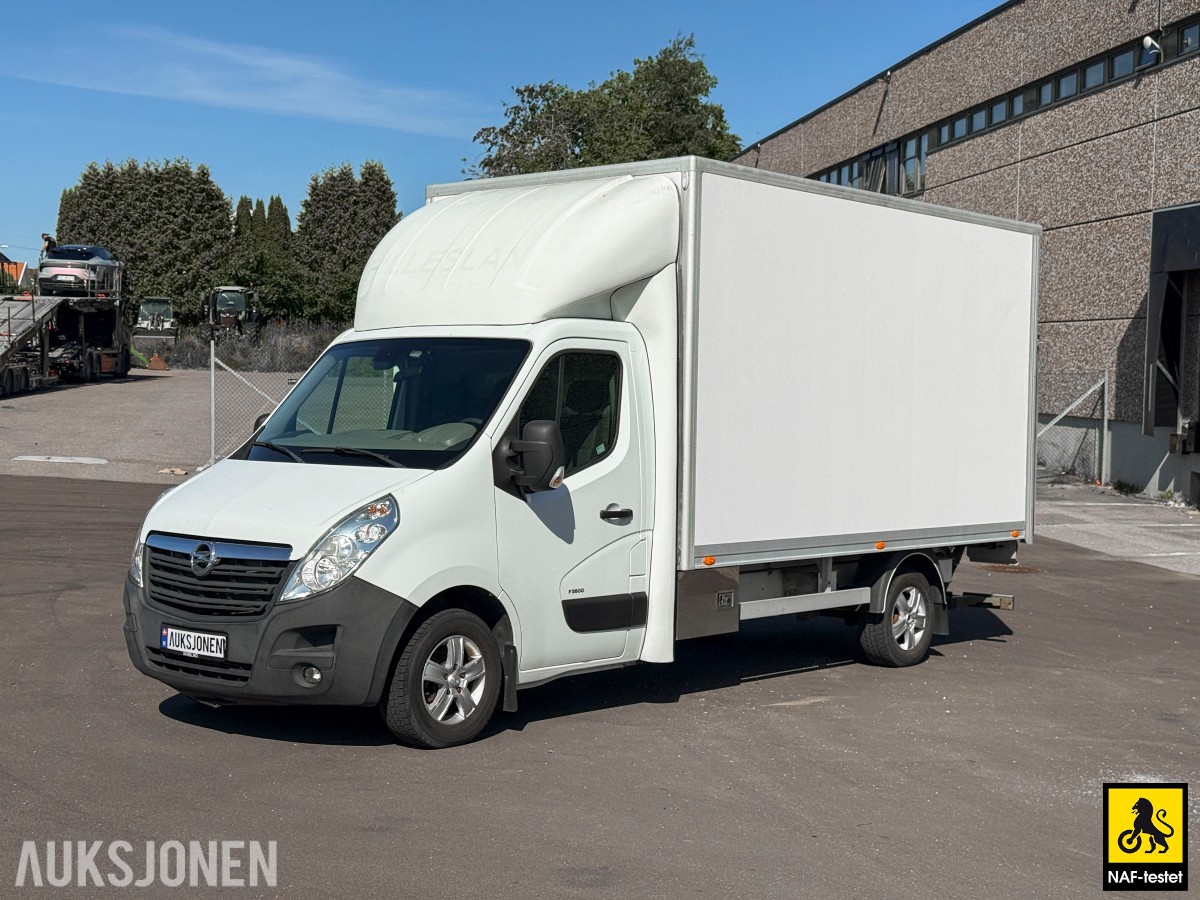 2016 Opel MOVANO 2.3 CDTI 163HK SKAPBIL VARMER CRUISE ZEPRO